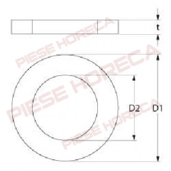 Garnitura schimbator caldura espressor La Cimbali